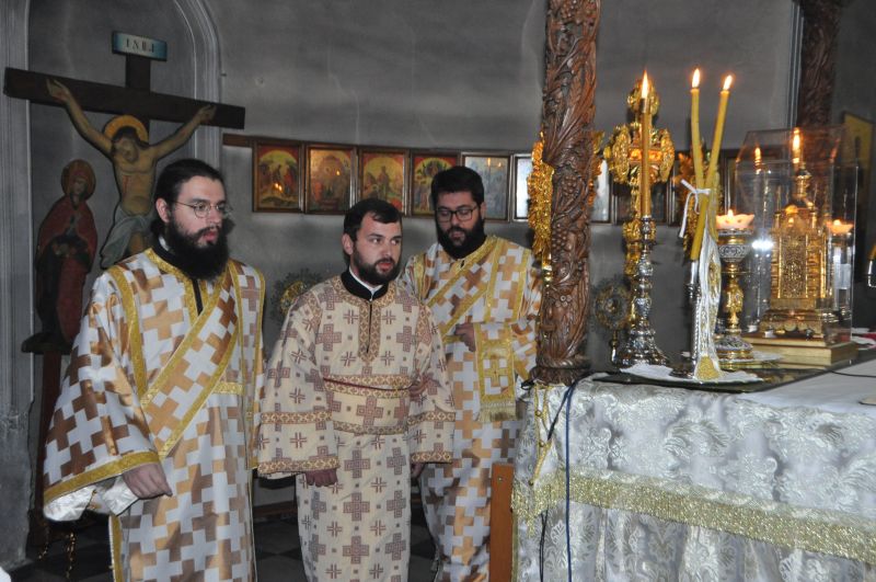 Χειροτονία διακόνου στήν Μητρόπολή μας